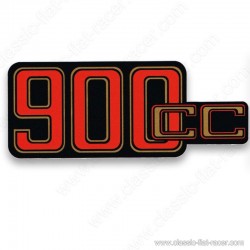 Sticker 900cc liseret doré: R90/6 - R90S Daytona