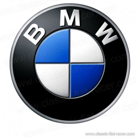 Logo / emblême aluminium tous modéles BMW R24 à R100/7 en 45mm piéce neuve BMW moto