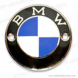 Logo de réservoir émaillé Oem: BMW R25-R51/3-R50-R67/2 à R69S spécialiste piéces détachées motos BMW ancienne 