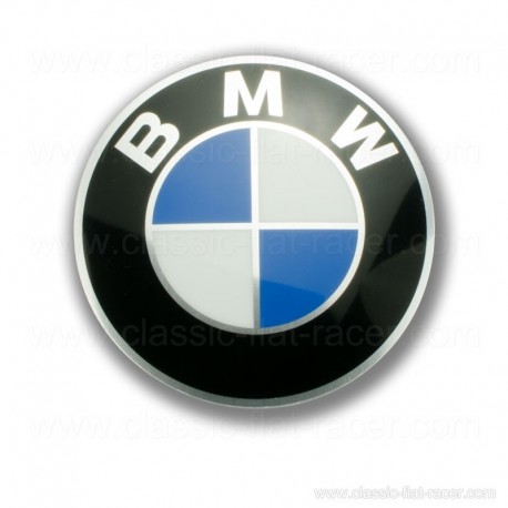 Logo de réservoir constructeur Oem: 82 mm BMW/7: R80R-R100R-R100GS piéces détachées originales BMW classique