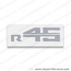 Sticker gris argenté pour cache batterie BMW / 7: R45