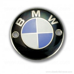 Logo de réservoir émaillé plat New old stock Oem BMW R50-R60-R75/5: piéces détachées origines motos BMW classiques