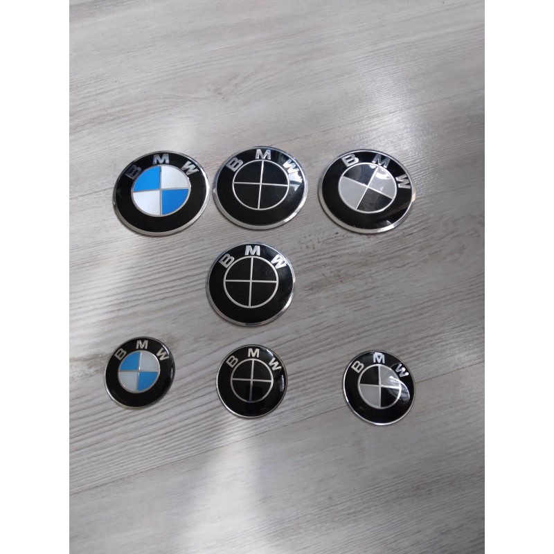 Black Diamond Motorcycles®  BMW emblème / logo noir 70 mm